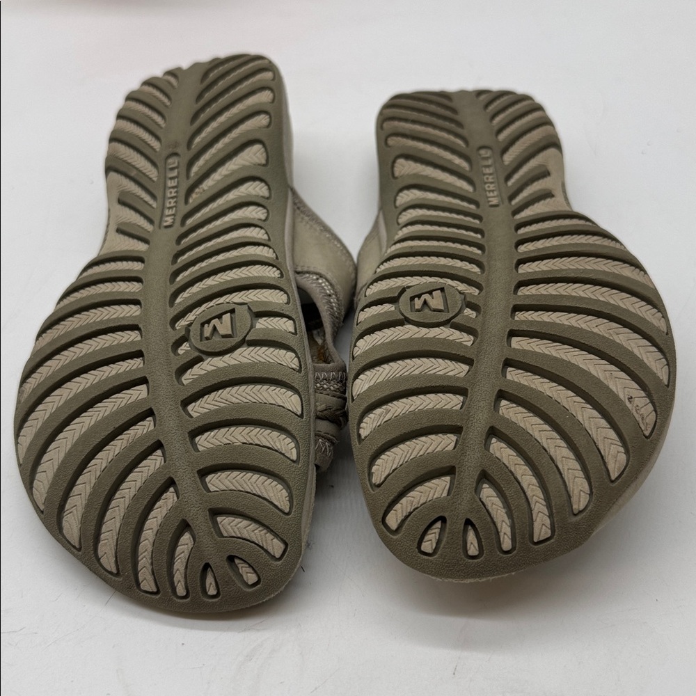 Merrell Taupe Toe Loop Sandals Size 7 MR9240A - Picture 5 of 7